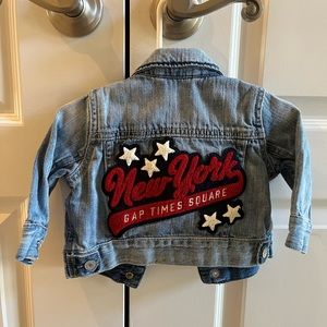 Baby GAP limited edition denim jean jacket.